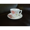 KC-00020 Haonai fábrica directa de porcelana de café, conjunto de café de porcelana blanca